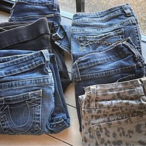 KanCan Blue and Black Women's Jeans Collection